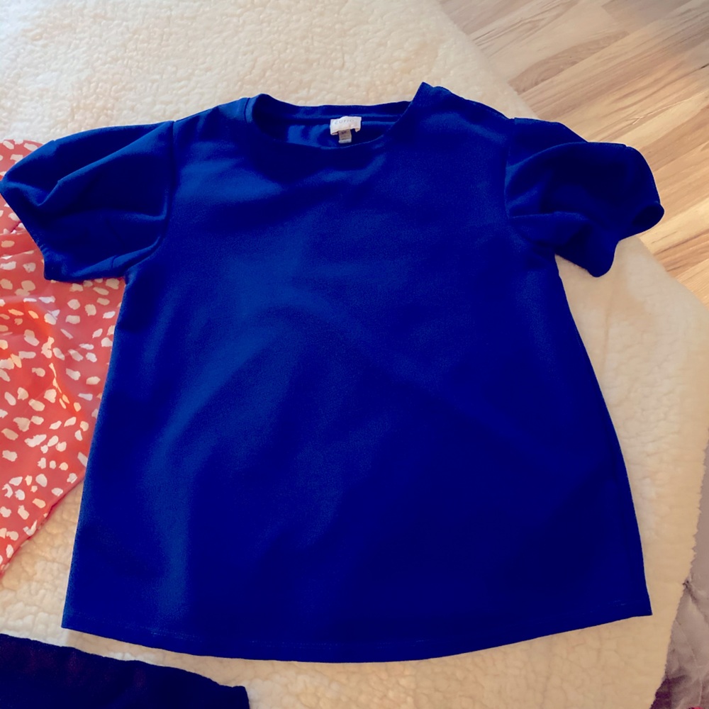 Beautiful blue top